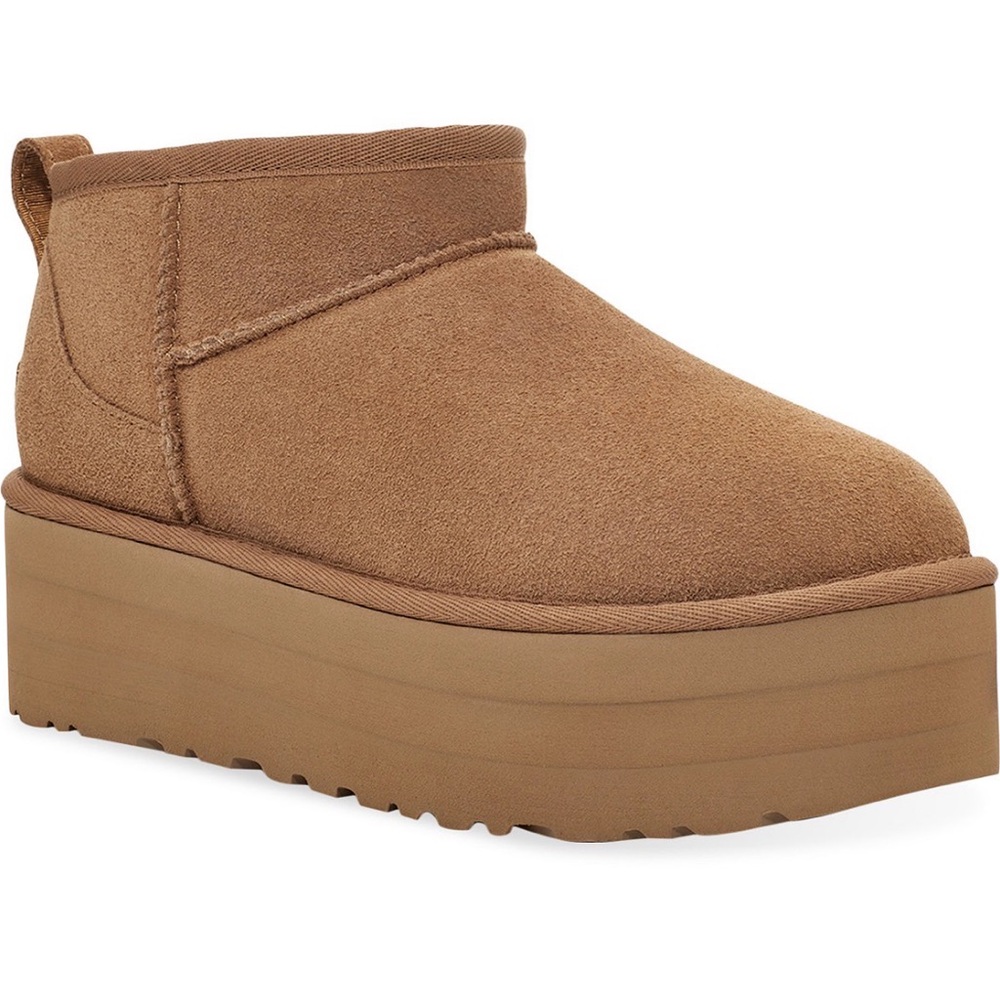 UGG® Women’s Classic Ultra Mini Platform Booties - New in Box